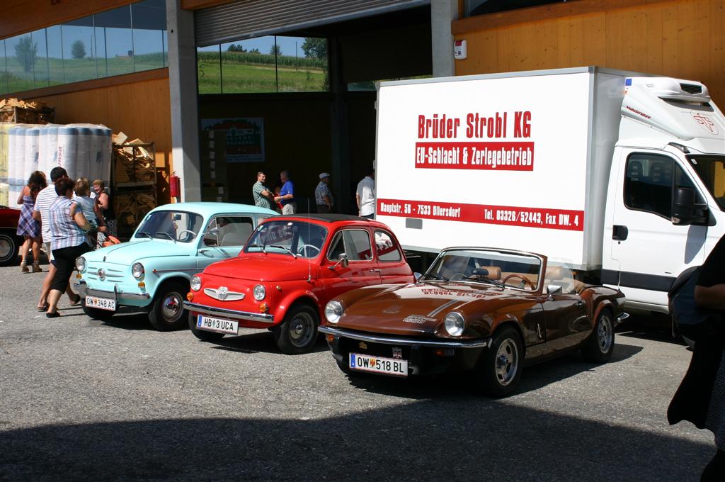 2010-08-08 Oldtimertreffen beim Clubkollegen Kranz